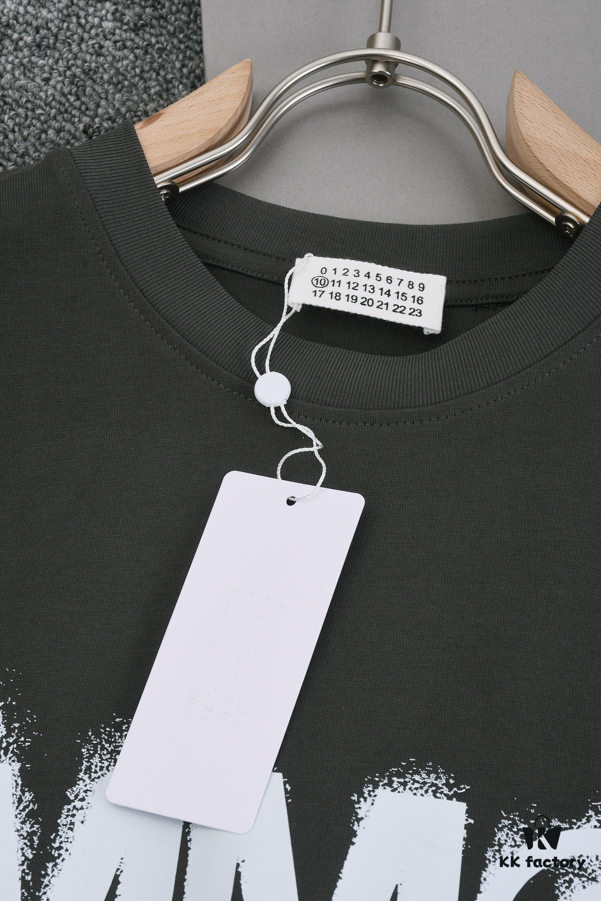 6931a1deccd8ab3d7af95eec New Arrival 25S Maison Margiela Print T-Shirt, Premium Cotton Garment-Washed Fabric, Unisex Loose Fit Fashion Tee