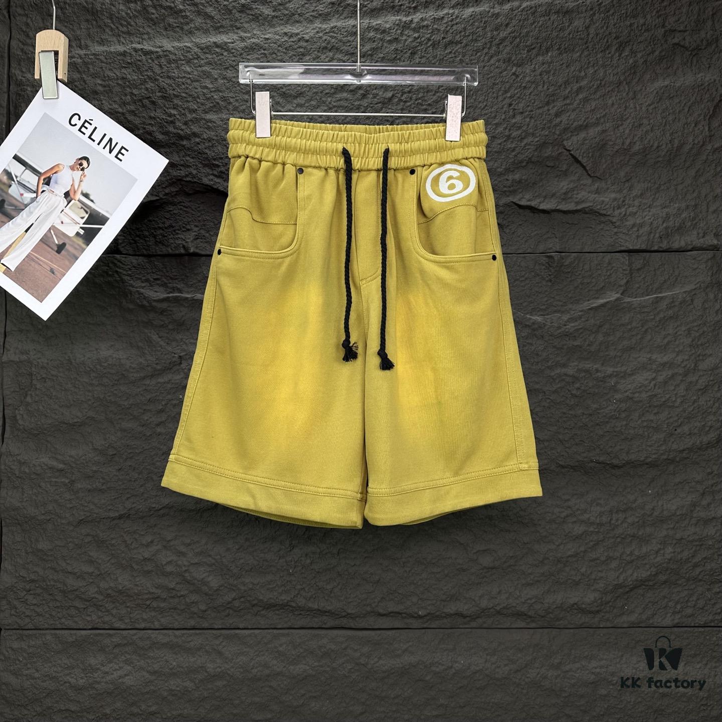 6931a1e1ccd8ab3d7af95f20 Maison Margiela 2025 New Embroidered Number Logo Couple Shorts