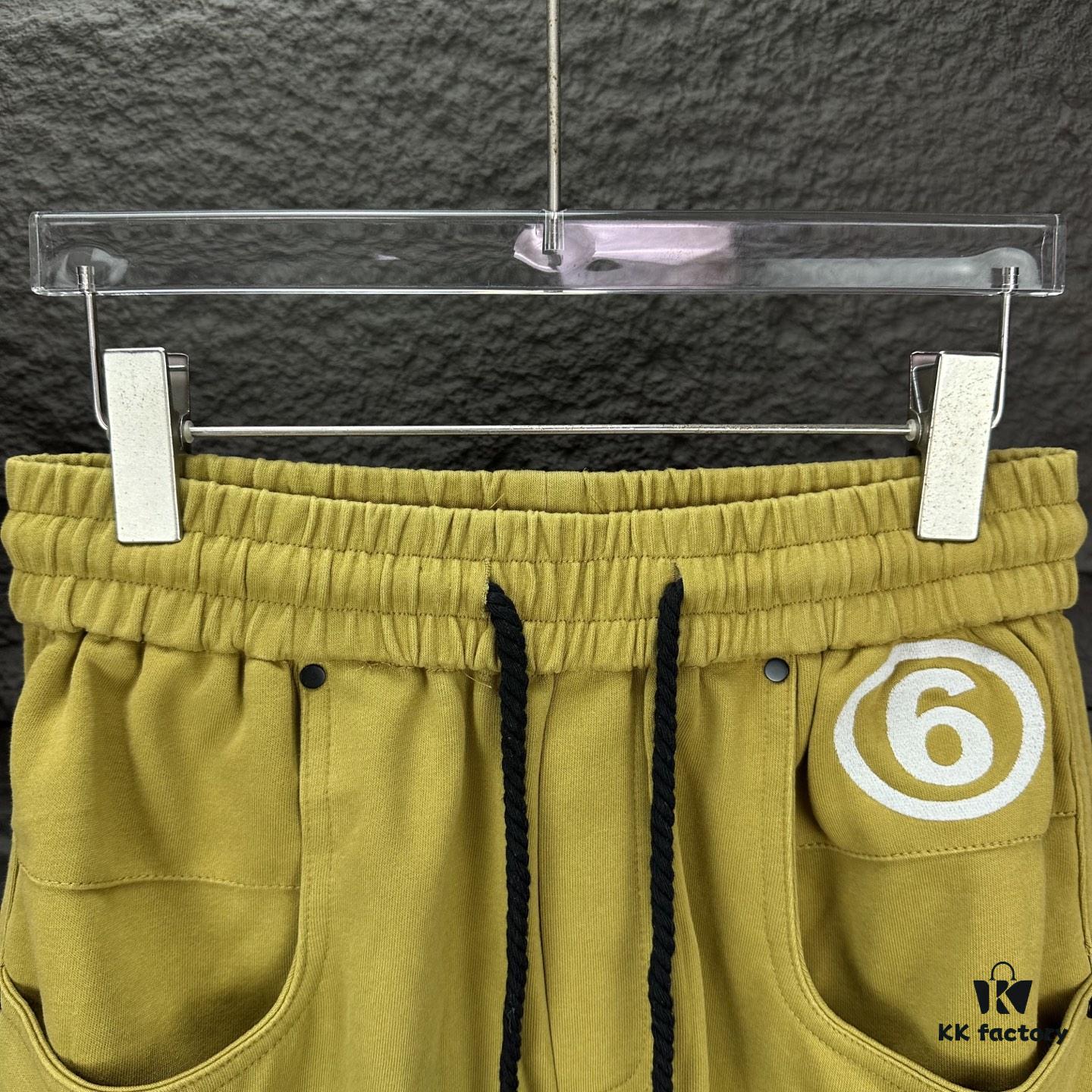 6931a1e1ccd8ab3d7af95f22 Maison Margiela 2025 New Embroidered Number Logo Couple Shorts