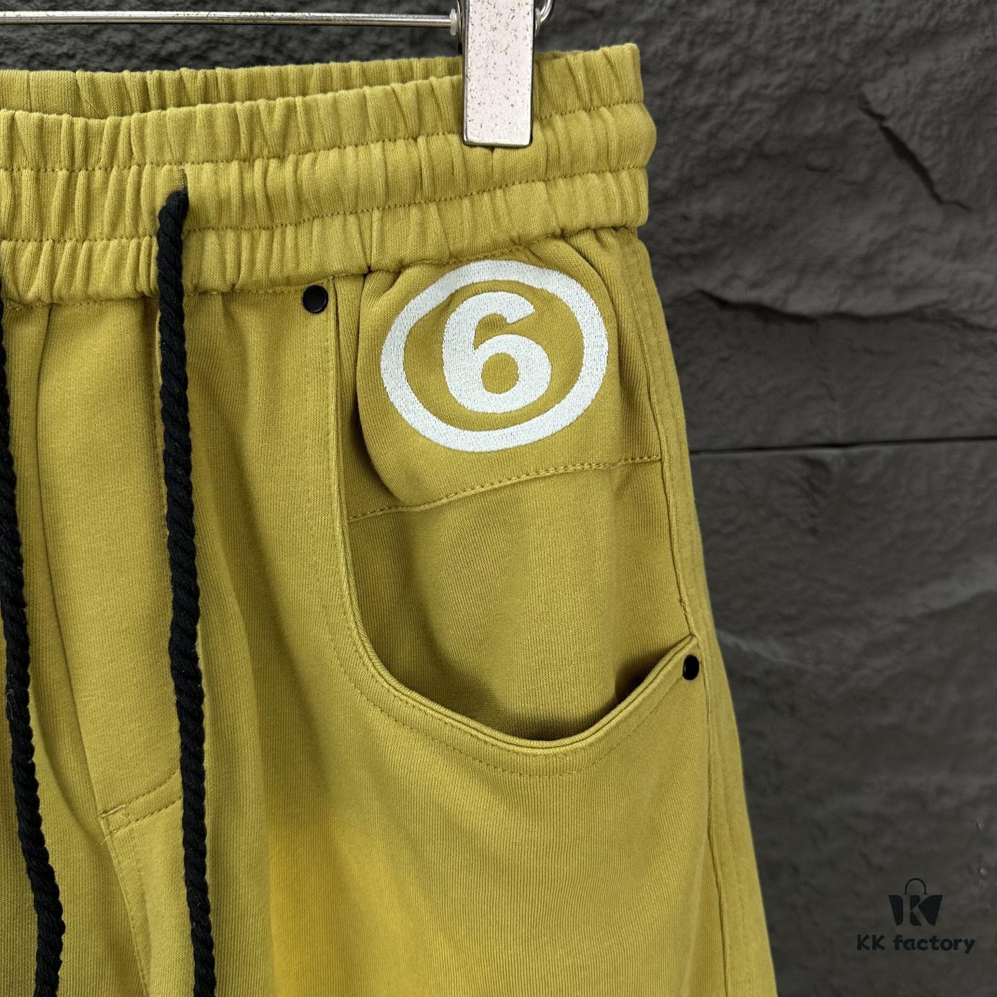 6931a1e1ccd8ab3d7af95f23 Maison Margiela 2025 New Embroidered Number Logo Couple Shorts