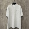 6931a1e2ccd8ab3d7af95f29 MM6 Maison Margiela 24SS Foam Logo Print Heavyweight Short Sleeve T-Shirt in 380g Cotton