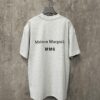 6931a1e2ccd8ab3d7af95f2a MM6 Maison Margiela 24SS Foam Logo Print Heavyweight Short Sleeve T-Shirt in 380g Cotton