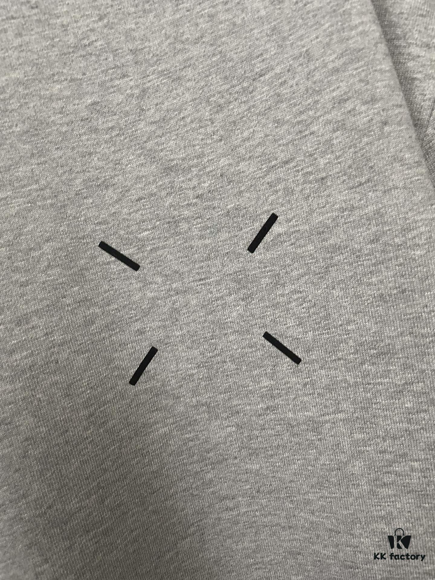 6931a1e2ccd8ab3d7af95f2f MM6 Maison Margiela 24SS Foam Logo Print Heavyweight Short Sleeve T-Shirt in 380g Cotton