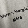 6931a1e2ccd8ab3d7af95f30 MM6 Maison Margiela 24SS Foam Logo Print Heavyweight Short Sleeve T-Shirt in 380g Cotton