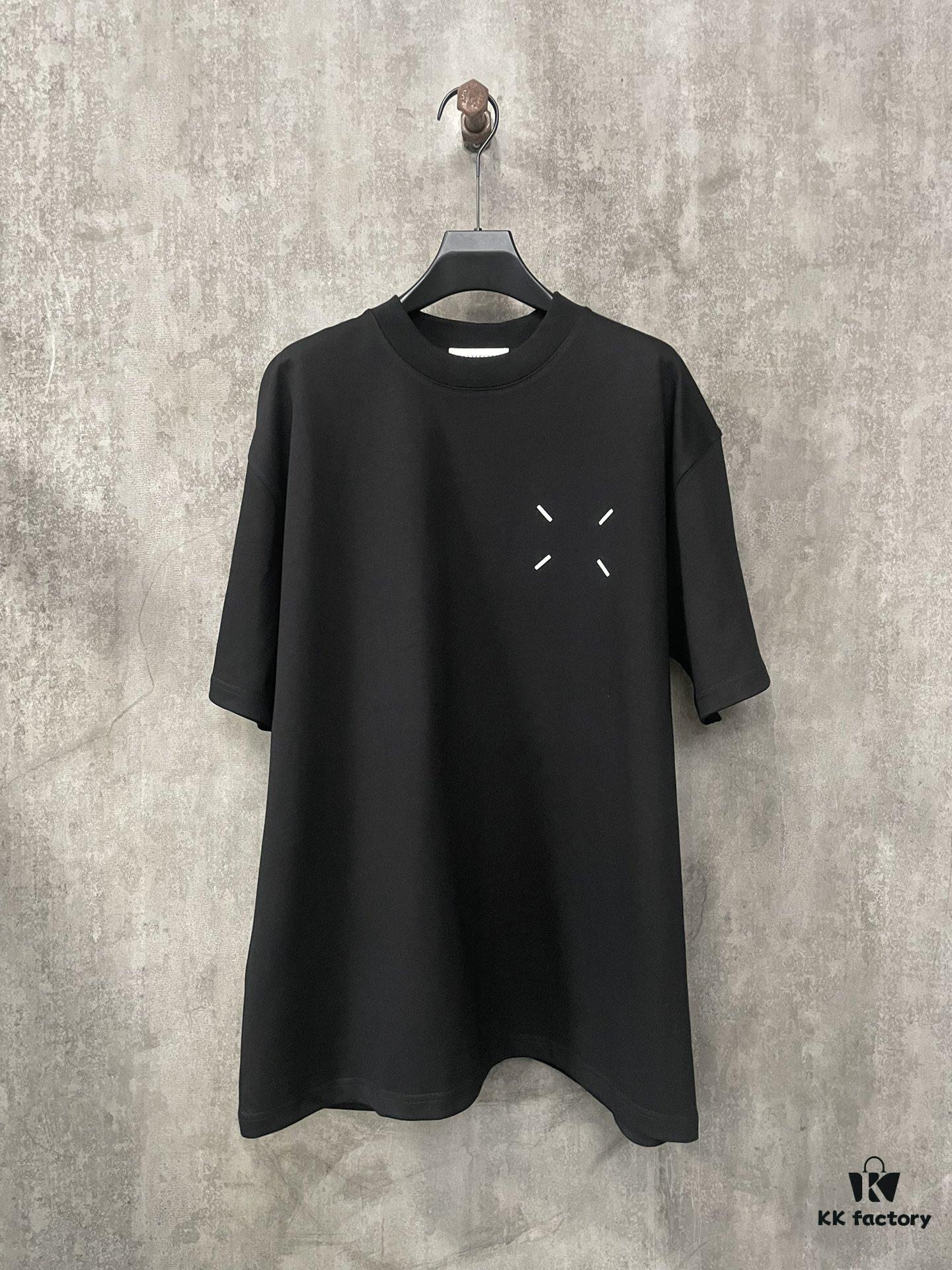 6931a1e2ccd8ab3d7af95f32 MM6 Martin Margiela 24SS Heavyweight 380g Short Sleeve T-Shirt with 3D Foam Logo Print