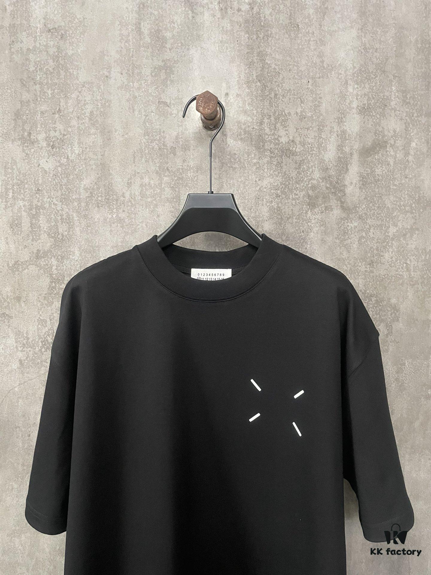 6931a1e2ccd8ab3d7af95f34 MM6 Martin Margiela 24SS Heavyweight 380g Short Sleeve T-Shirt with 3D Foam Logo Print