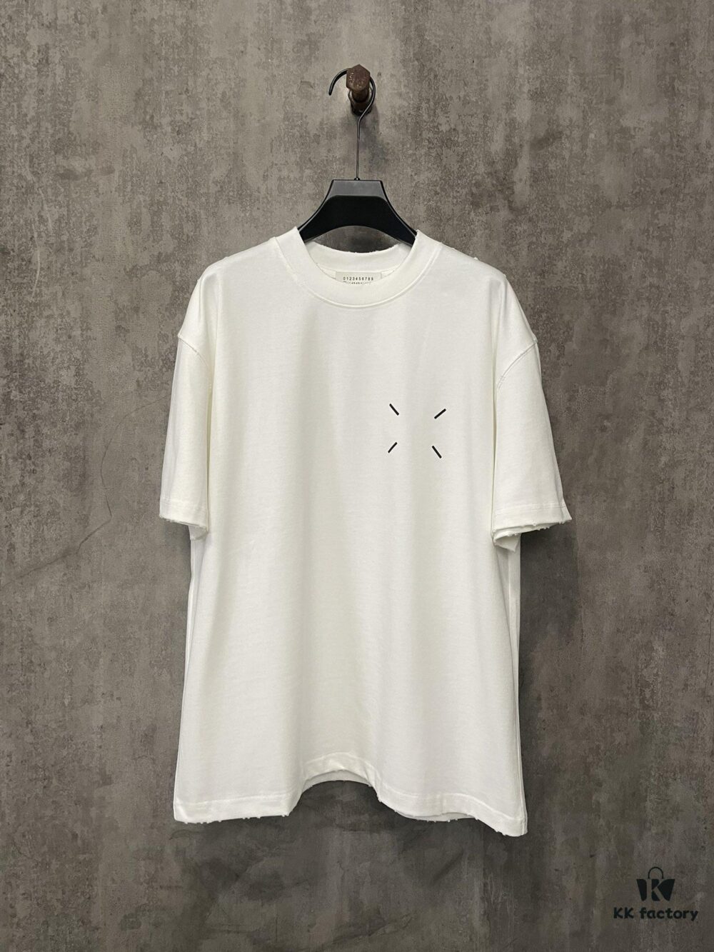 6931a1e2ccd8ab3d7af95f3b MM6 Maison Margiela Heavyweight 380g Short Sleeve T-Shirt with 3D Four-Logo Puff Print Unisex