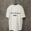 6931a1e3ccd8ab3d7af95f3c MM6 Maison Margiela Heavyweight 380g Short Sleeve T-Shirt with 3D Four-Logo Puff Print Unisex