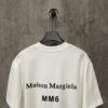6931a1e3ccd8ab3d7af95f40 MM6 Maison Margiela Heavyweight 380g Short Sleeve T-Shirt with 3D Four-Logo Puff Print Unisex