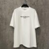 6931a1e3ccd8ab3d7af95f4c Heavyweight 380g Short Sleeve T-Shirt for Autumn and Winter, Martin Mariela MM6 24SS Eight-Language Letter Puff Print