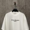 6931a1e3ccd8ab3d7af95f4e Heavyweight 380g Short Sleeve T-Shirt for Autumn and Winter, Martin Mariela MM6 24SS Eight-Language Letter Puff Print