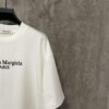 6931a1e4ccd8ab3d7af95f50 Heavyweight 380g Short Sleeve T-Shirt for Autumn and Winter, Martin Mariela MM6 24SS Eight-Language Letter Puff Print