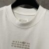 6931a1e4ccd8ab3d7af95f62 MM6 Maison Margiela 24SS Classic Number Logo Puff Print Heavyweight Short Sleeve T-Shirt, 380g Cotton Tee for Autumn and Winter