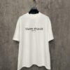 6931a1e5ccd8ab3d7af95f63 MM6 Maison Margiela 24SS Distressed Letter Puff Print Heavyweight Cotton T-Shirt