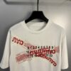 6931a1e5ccd8ab3d7af95f75 High-End Maison Margiela Irregular Number Tape Short Sleeve T-Shirt 2025