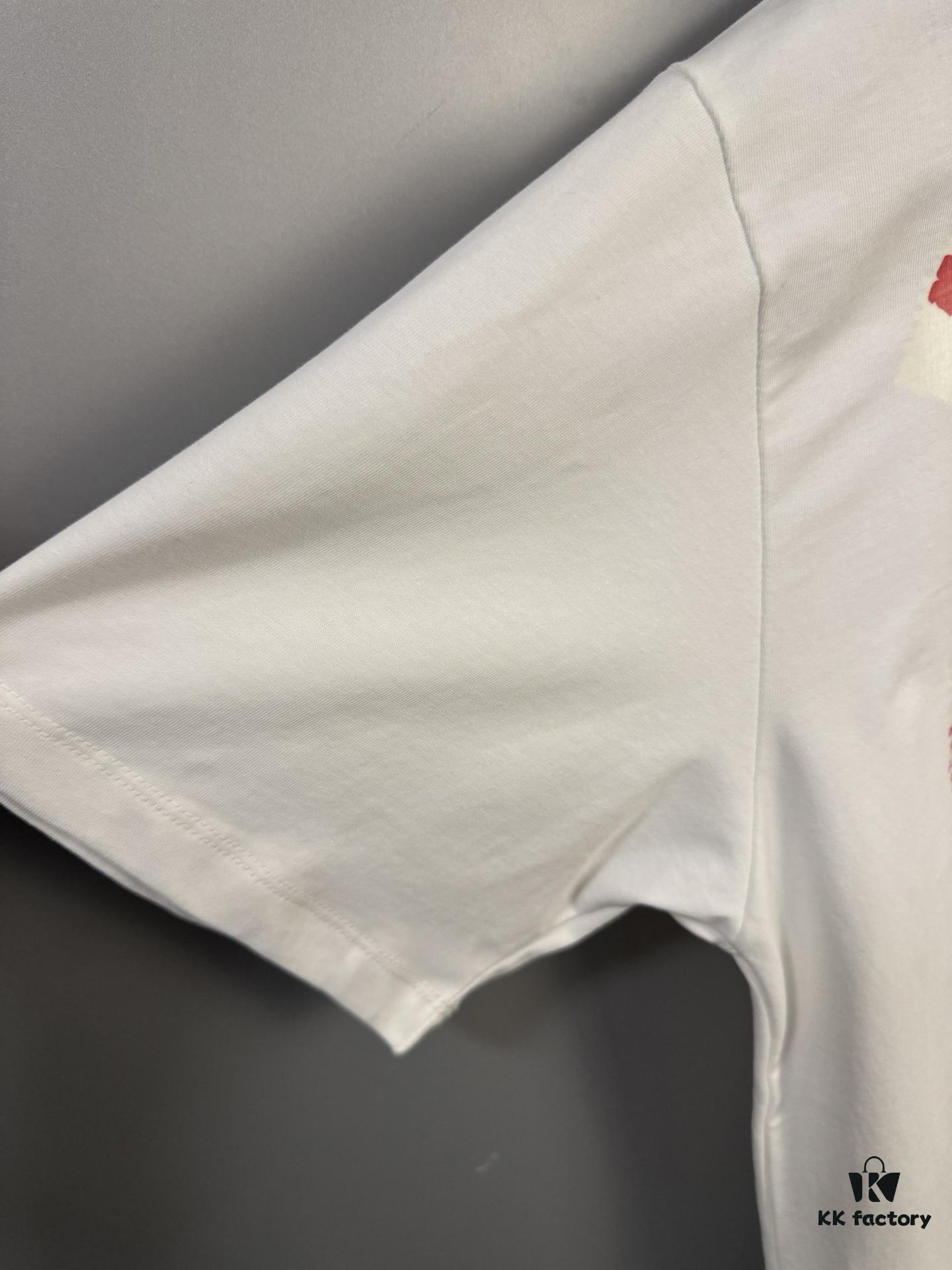 6931a1e6ccd8ab3d7af95f78 High-End Maison Margiela Irregular Number Tape Short Sleeve T-Shirt 2025