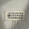 6931a1e6ccd8ab3d7af95f79 High-End Maison Margiela Irregular Number Tape Short Sleeve T-Shirt 2025