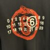 6931a1e6ccd8ab3d7af95f7e High-End Maison Margiela 2025 Year of the Snake Limited Edition Digital Calendar Short Sleeve T-Shirt