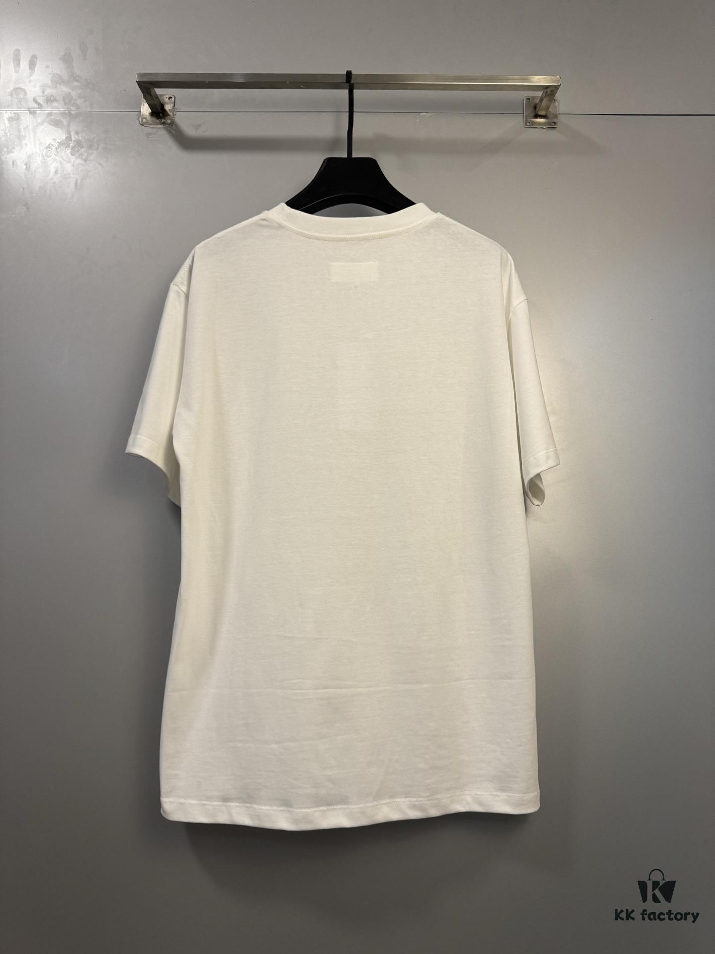 6931a1e6ccd8ab3d7af95f82 High Version Maison Margiela 2025 Year of the Snake Limited Edition Numeric Calendar Short Sleeve T-Shirt