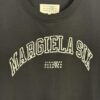 6931a1e7ccd8ab3d7af95f96 High-End Maison Margiela 2025 Limited Edition Snake Year Cracked Letter Number Short Sleeve T-Shirt
