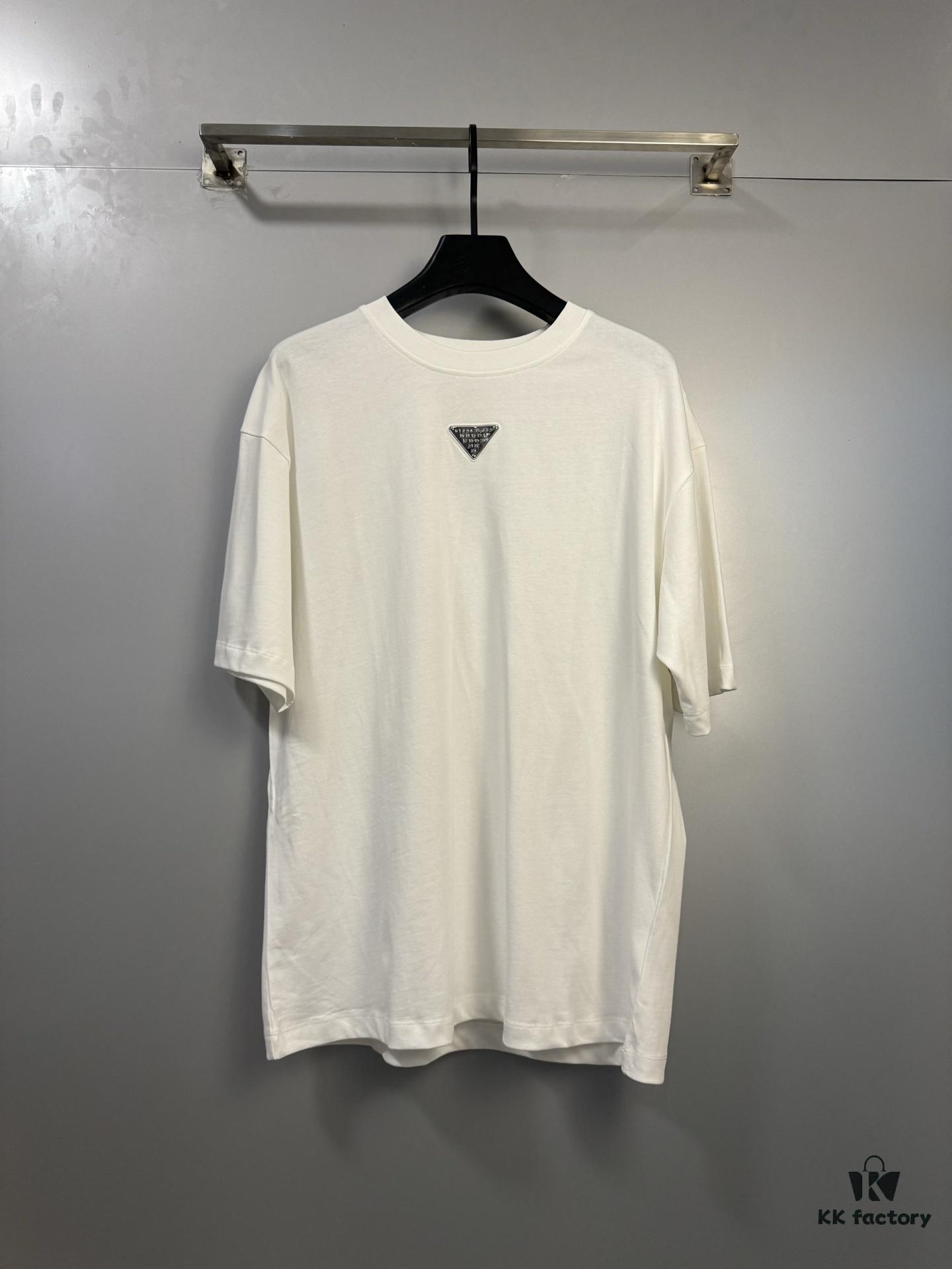 6931a1ecccd8ab3d7af95fe4 High-End Maison Margiela 2024 Triangular Calendar Number Short Sleeve T-Shirt