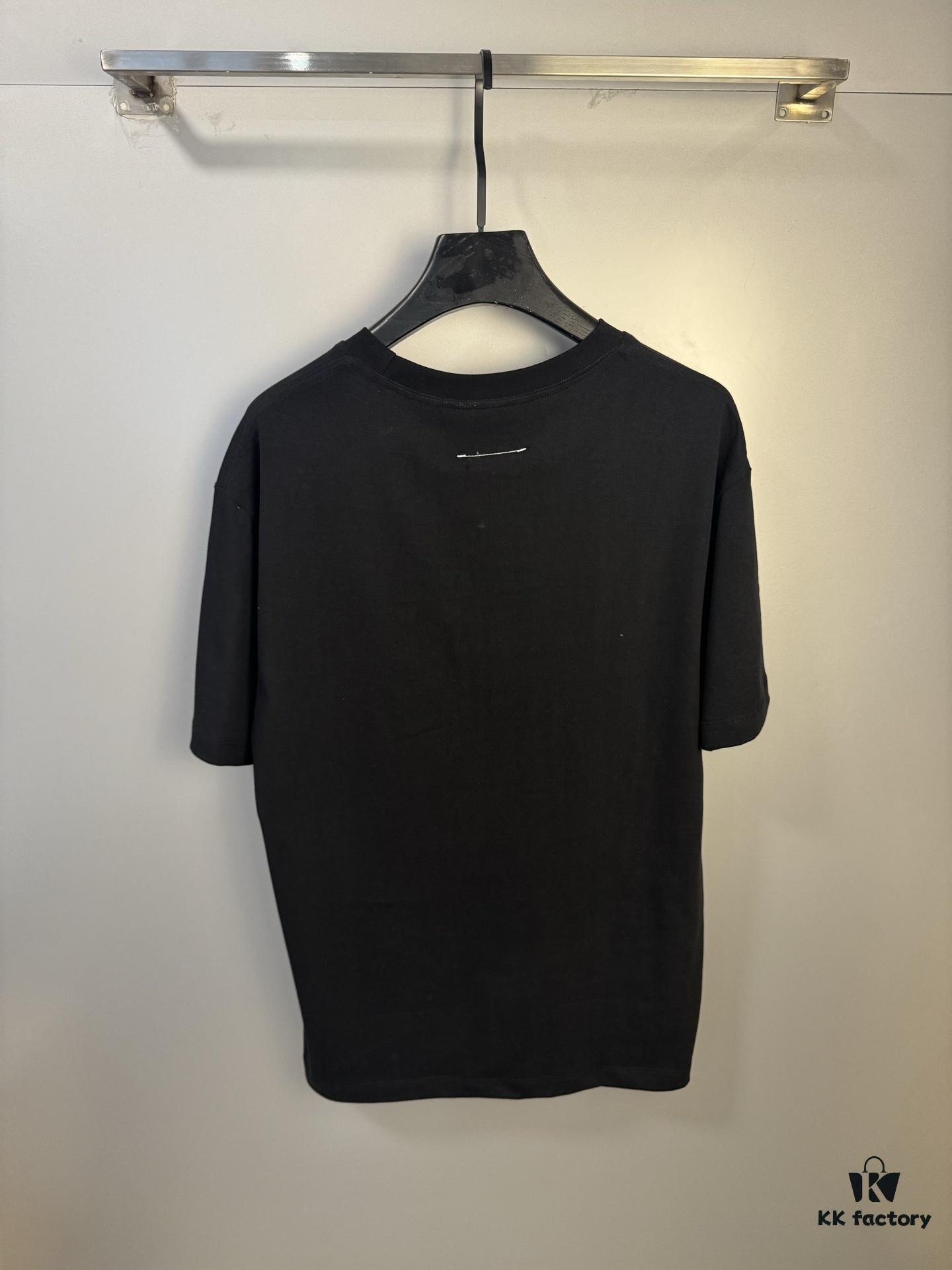 6931a1ecccd8ab3d7af95fee High-End Version Maison Margiela 2024 Cat Playing Ball Numeric Short Sleeve T-Shirt