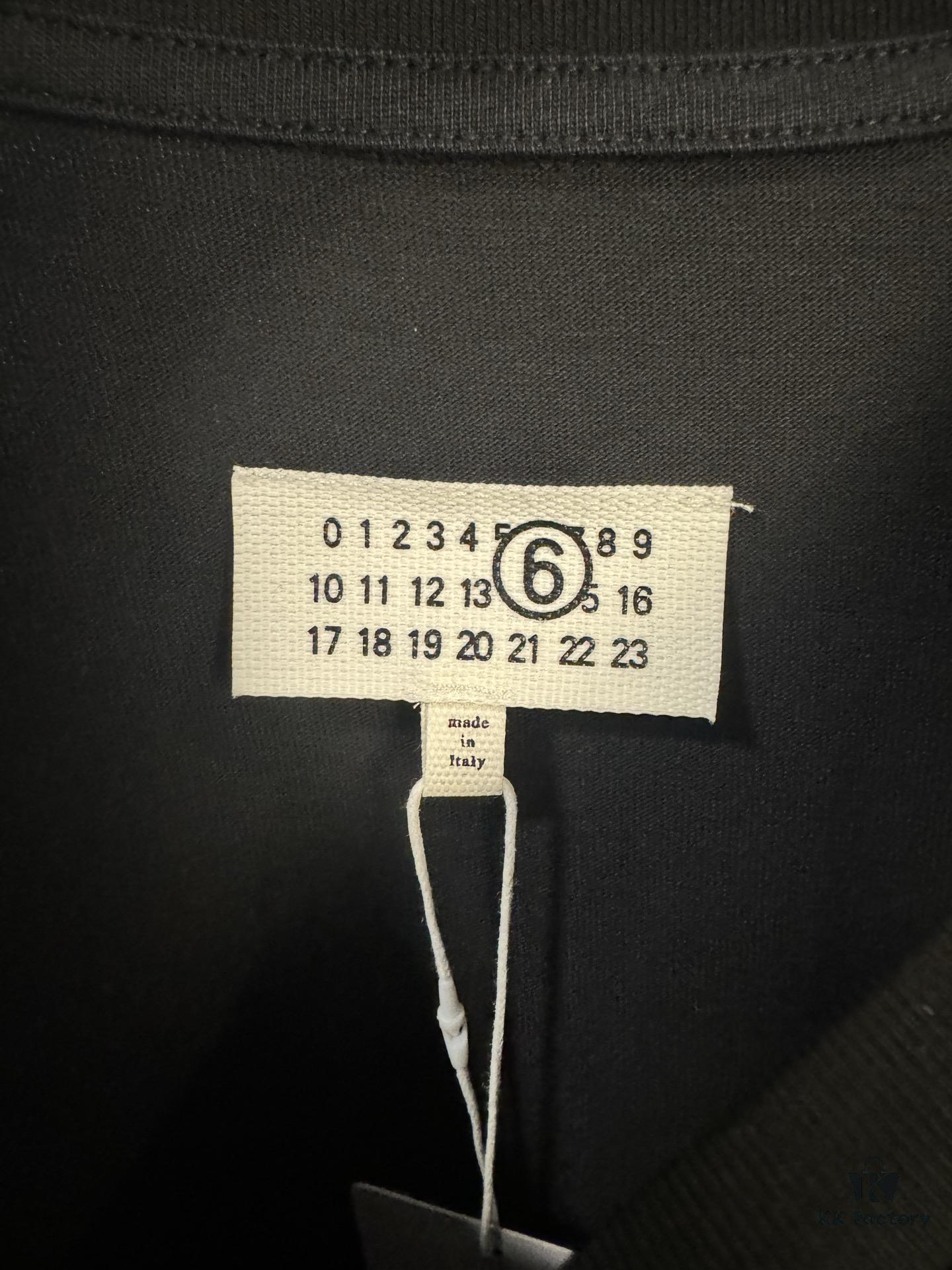 6931a1ecccd8ab3d7af95ff2 High-End Version Maison Margiela 2024 Cat Playing Ball Numeric Short Sleeve T-Shirt