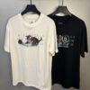 6931a1edccd8ab3d7af95ff5 High-End Version Maison Margiela 2024 Cat Playing Ball Numeric Short Sleeve T-Shirt