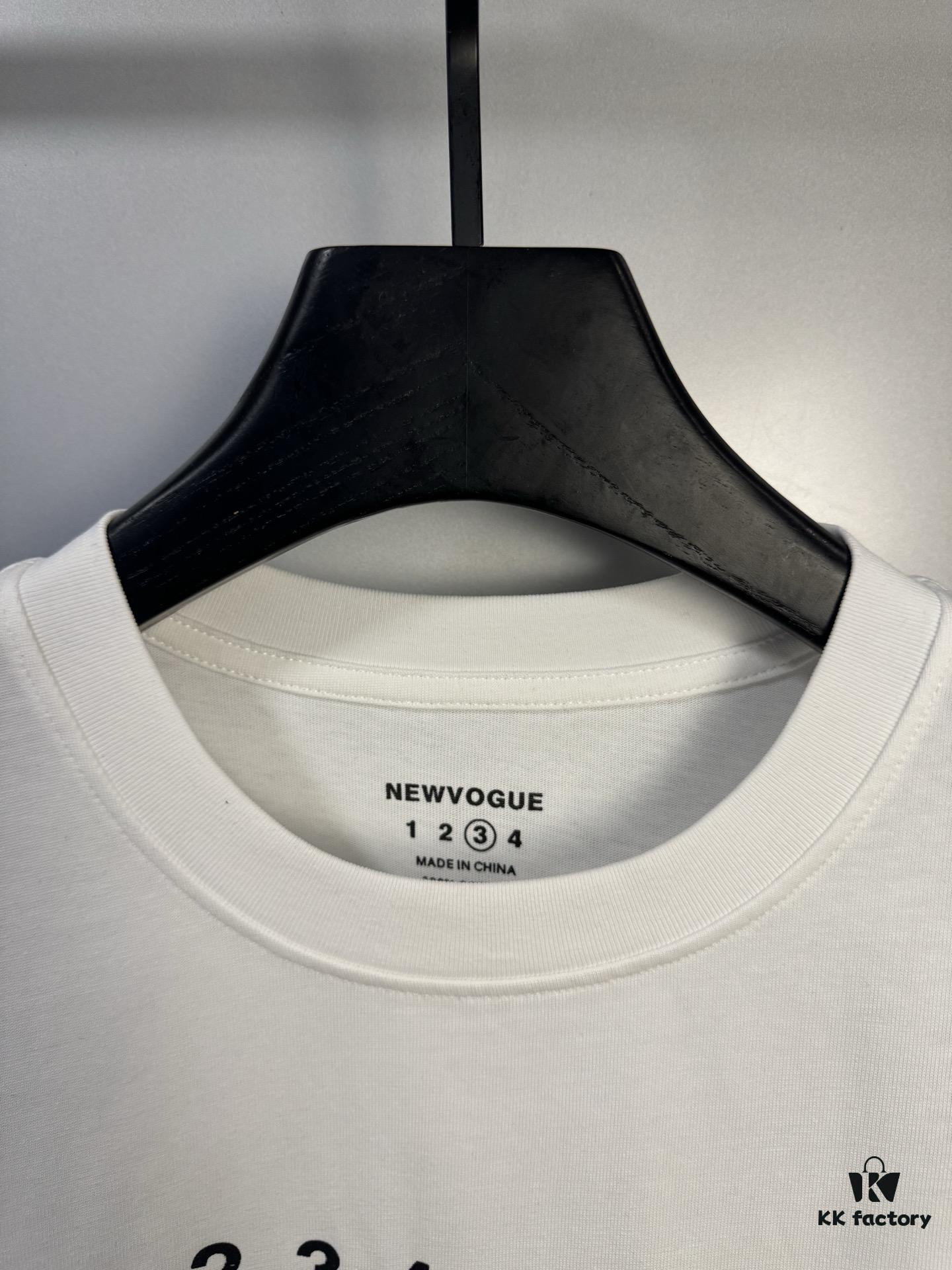 6931a1f0ccd8ab3d7af96031 High-Version Maison Margiela x New Vogue Collaborative Short-Sleeve T-Shirt