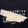 6931a1f1ccd8ab3d7af9603d High-End Version Maison Margiela 2024 Irregular Tape Number Calendar Short-Sleeve T-Shirt