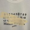 6931a1f1ccd8ab3d7af96046 High-Version Maison Margiela Irregular Tape Number Calendar Short-Sleeve T-Shirt 2024