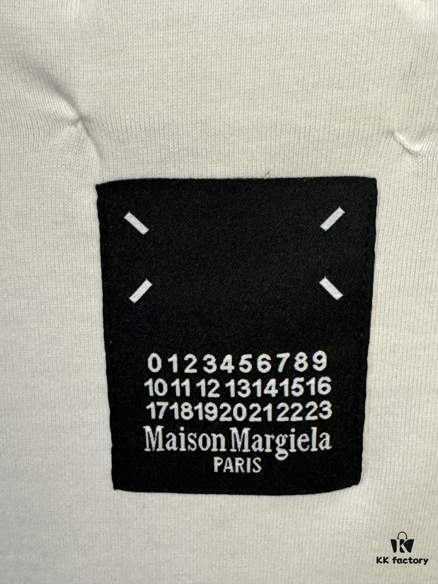 6931a1f1ccd8ab3d7af96049 High-Version Maison Margiela Irregular Tape Number Calendar Short-Sleeve T-Shirt 2024