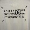 6931a1f2ccd8ab3d7af96055 High-End Maison Margiela 2024 Four-Corner Numeric Print Short-Sleeve T-Shirt