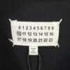 High-End Maison Margiela 2024 Four-Corner Numeric Front and Back Short Sleeve T-Shirt