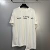 6931a1f3ccd8ab3d7af96063 High-End Maison Margiela 2024 Irregular Patchwork Letter Short-Sleeve T-Shirt