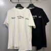 6931a1f3ccd8ab3d7af96071 High-End Maison Margiela 2024 Irregular Patchwork Letter Short Sleeve T-Shirt