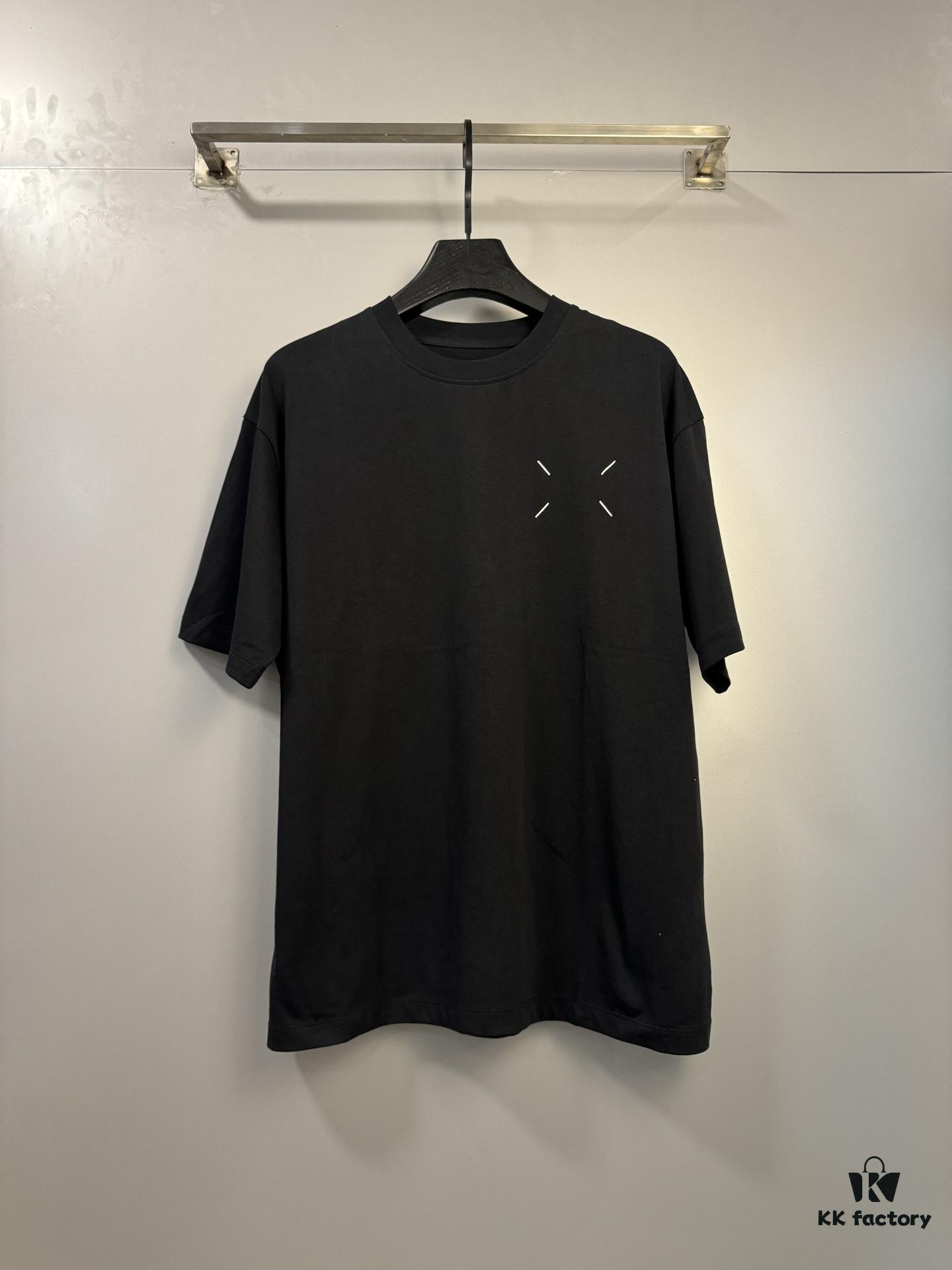 6931a1f5ccd8ab3d7af96083 High-End Maison Margiela Embroidered Chest and Back Calendar Loop 6 Short Sleeve T-Shirt