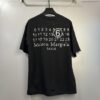 6931a1f5ccd8ab3d7af96084 High-End Maison Margiela Embroidered Chest and Back Calendar Loop 6 Short Sleeve T-Shirt