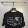 6931a1f5ccd8ab3d7af9608b High-End Maison Margiela Embroidered Chest and Back Calendar Loop 6 Short Sleeve T-Shirt