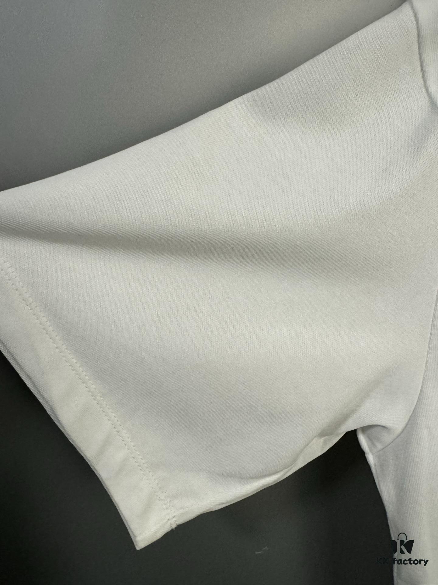 6931a1f5ccd8ab3d7af96092 High-End Maison Margiela Embroidered Chest and Calendar Loop 6 Short Sleeve T-Shirt
