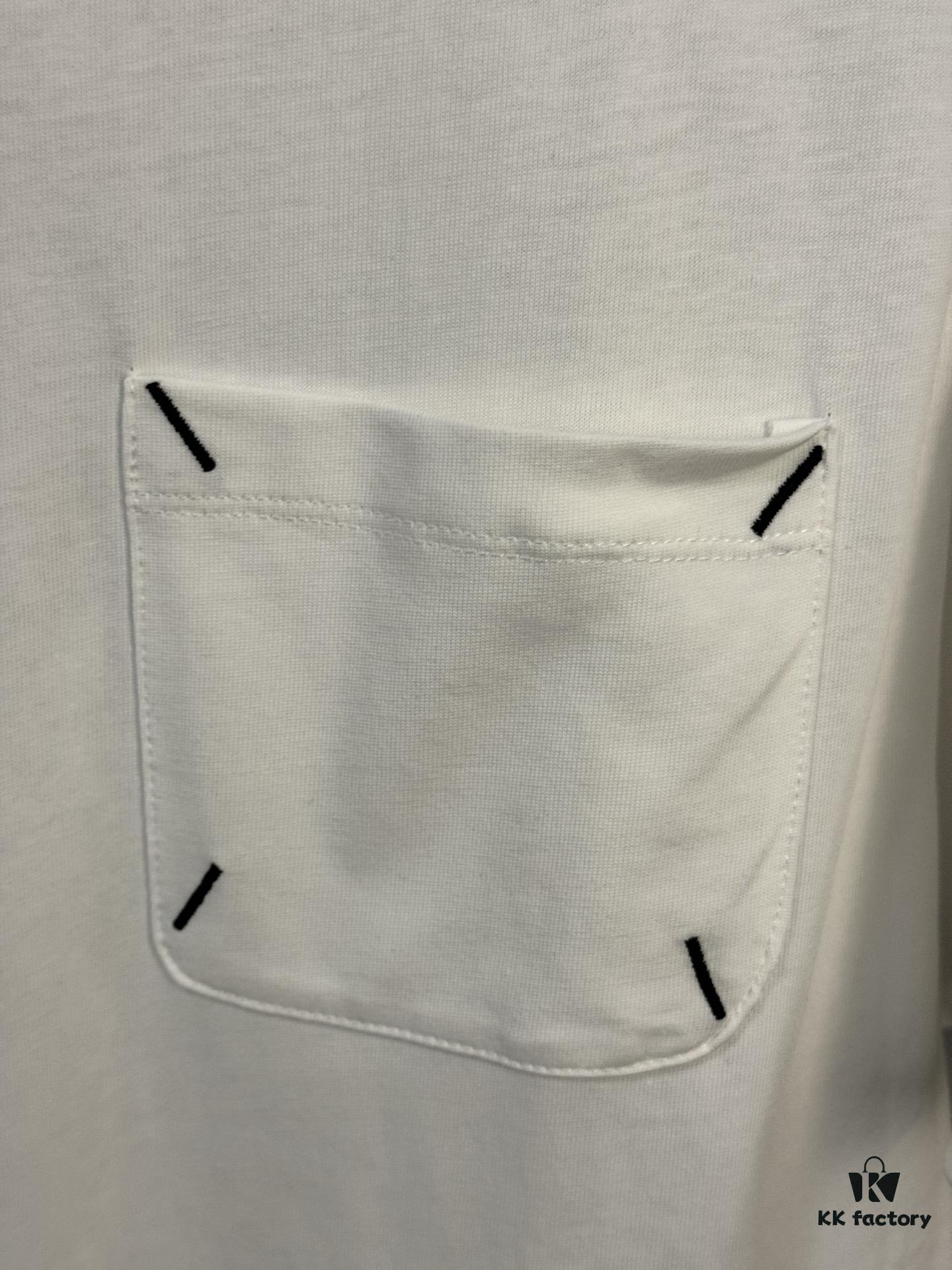 6931a1f7ccd8ab3d7af960aa High-End Maison Margiela Embroidered Minimalist Pocket T-Shirt