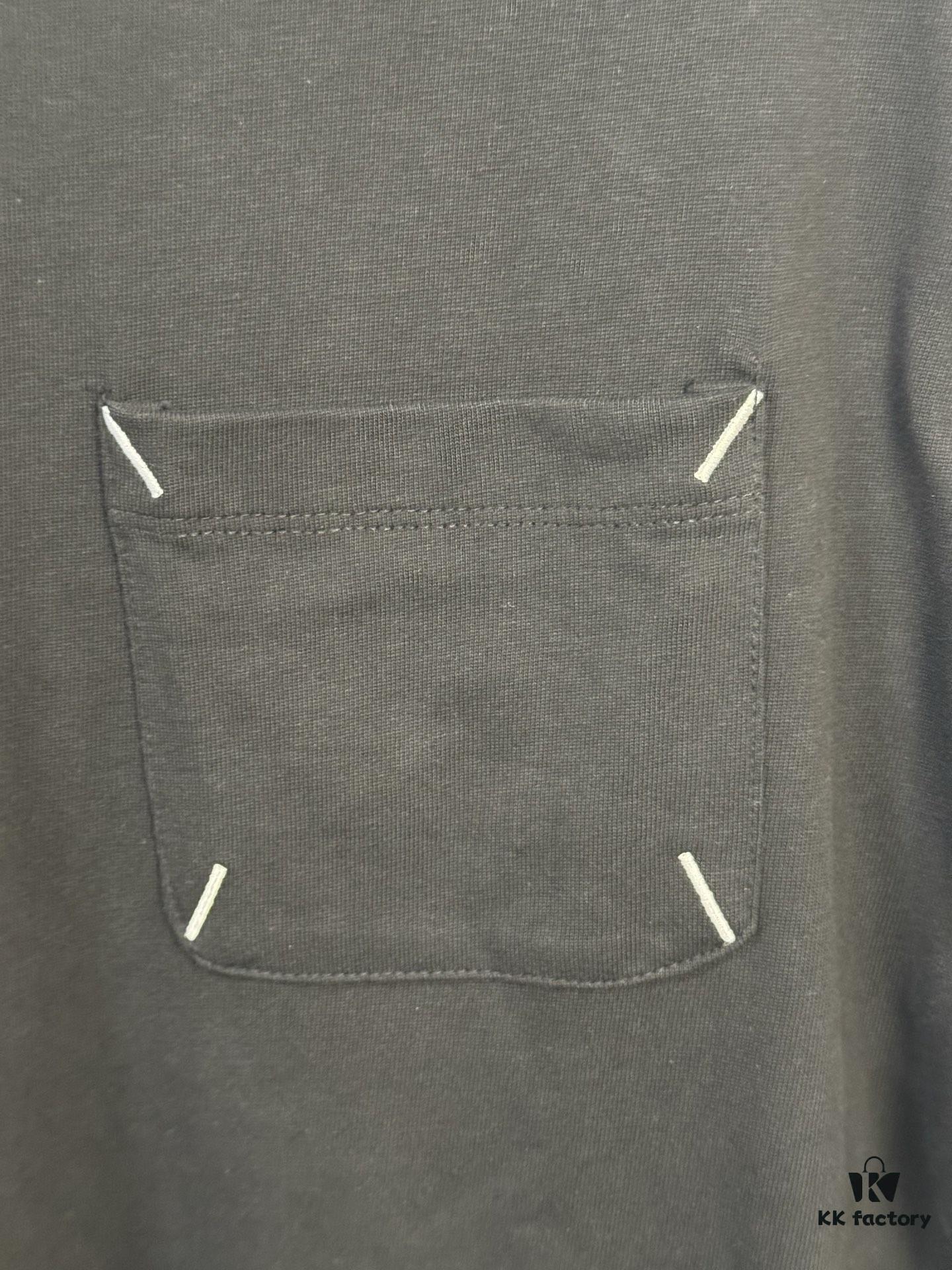 6931a1f7ccd8ab3d7af960b1 High-End Maison Margiela Embroidered Minimalist Pocket T-Shirt