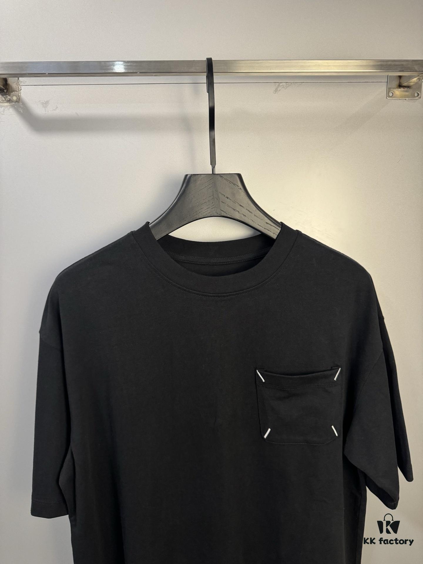 6931a1f7ccd8ab3d7af960b4 High-End Maison Margiela Embroidered Minimalist Pocket T-Shirt