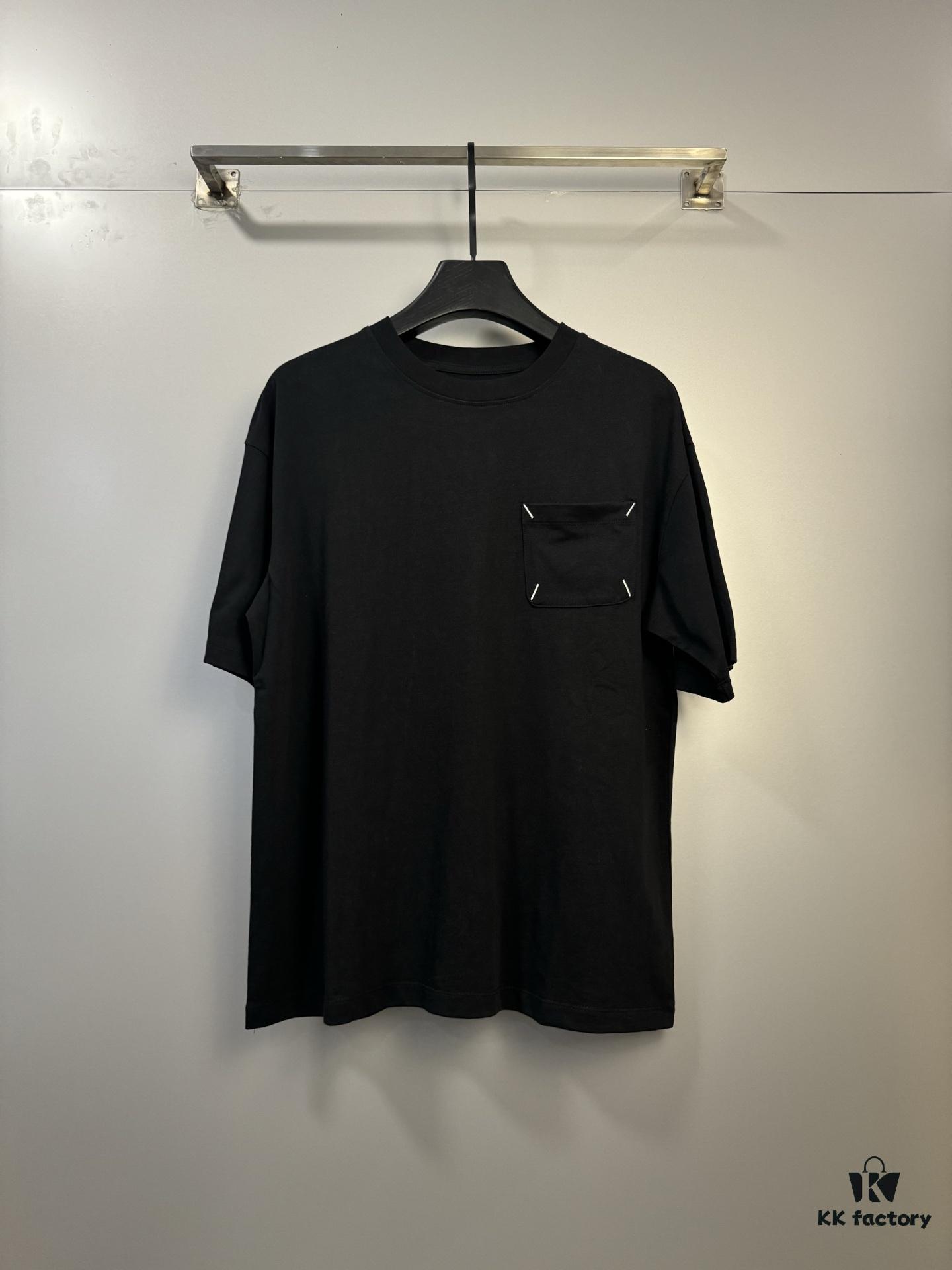 6931a1f8ccd8ab3d7af960b7 High-End Maison Margiela Embroidered Minimalist Pocket T-Shirt