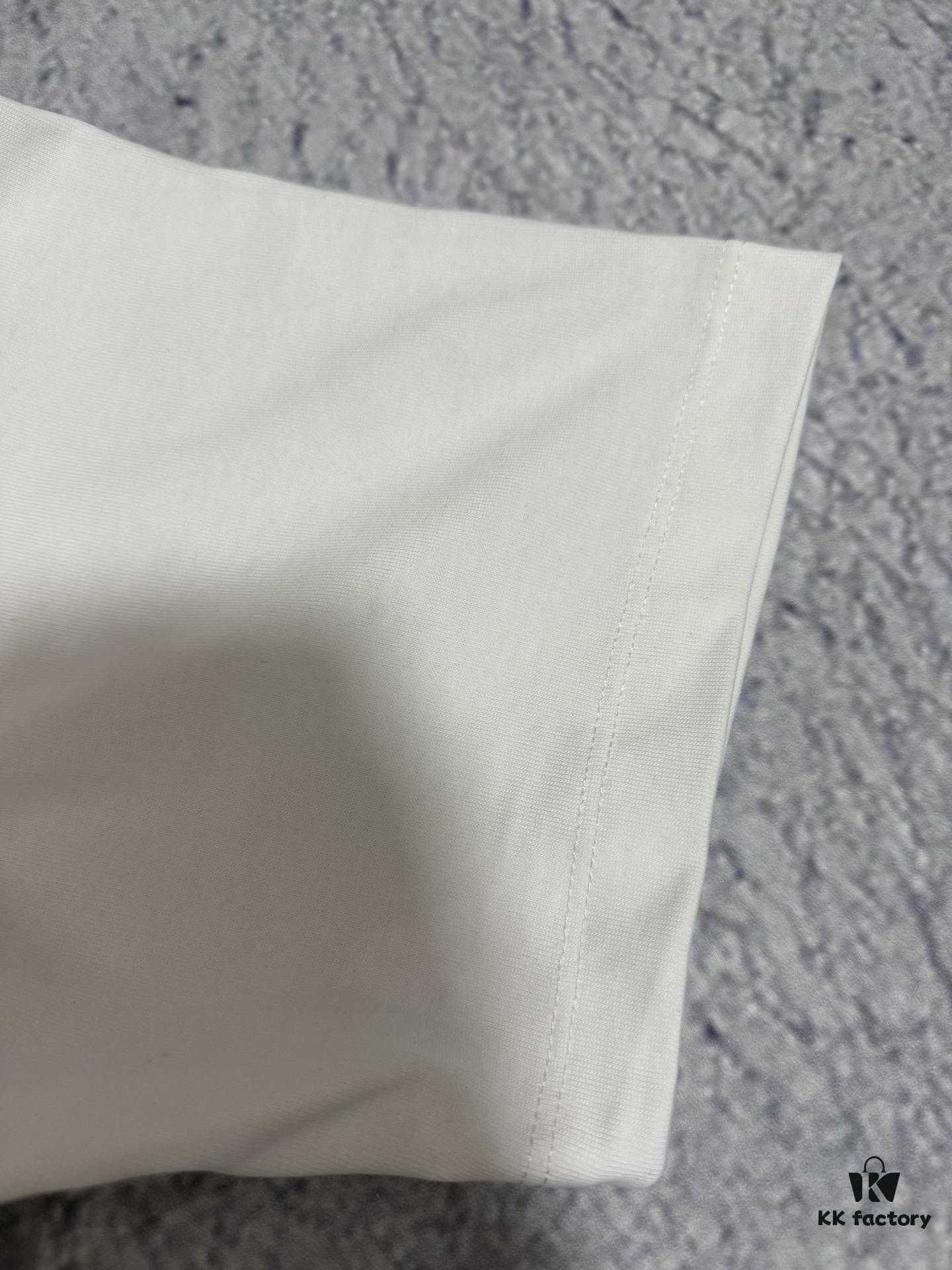 6931a1f9ccd8ab3d7af960c4 High-End Version Maison Margiela 2024 Appliquéd Number Calendar Embroidered Short Sleeve T-Shirt