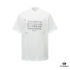 6931a1f9ccd8ab3d7af960d3 Maison Margiela Spring/Summer 2025 Letter Print Logo T-Shirt Unisex Short Sleeve
