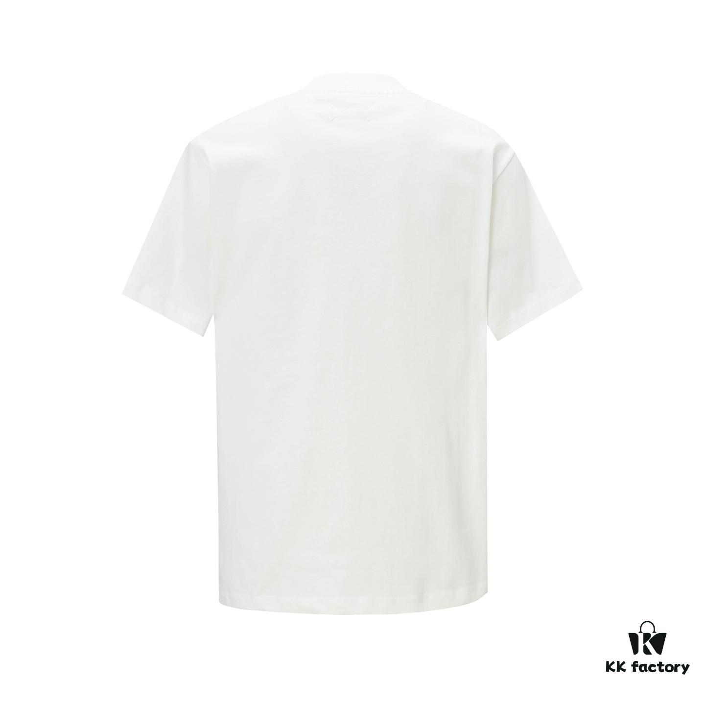 6931a1f9ccd8ab3d7af960d4 Maison Margiela Spring/Summer 2025 Letter Print Logo T-Shirt Unisex Short Sleeve