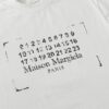 6931a1faccd8ab3d7af960d6 Maison Margiela Spring/Summer 2025 Letter Print Logo T-Shirt Unisex Short Sleeve