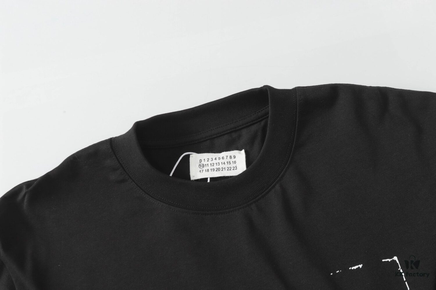 6931a1faccd8ab3d7af960e0 Maison Margiela SS25 Letter Print Logo T-Shirt Unisex Short Sleeve