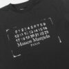 6931a1faccd8ab3d7af960e2 Maison Margiela SS25 Letter Print Logo T-Shirt Unisex Short Sleeve